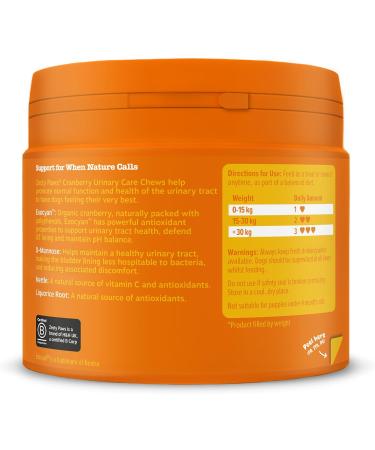Zesty Paws Cranberry Urine Care Coarse for Dogs | Kidney & Urinary Health | D-Mannose Vitamin B6 & Exocyan | Immune & Intestinal Support | 90 Snacks - Buy Online on GoSupps.com