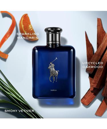 Ralph Lauren - Polo Blue - Parfum - Men's Cologne - Aquatic & Fresh - With Citrus Oakwood and Vetiver - Intense Fragrance 2.5 Fl Oz (Pack of 1) - Buy Online on GoSupps.com