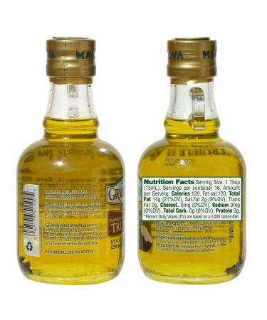 Grand'aroma Truffle Extra Virgin Olive Oil 8.5oz Bottles (Pack of 3) - Rich Truffle Flavor - Buy Online on GoSupps.com