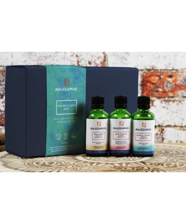 Naissance Recovery Box Gift Set | Organic Vegan Massage Oils for Sports Therapy & Joint Relief - Buy Online on GoSupps.com