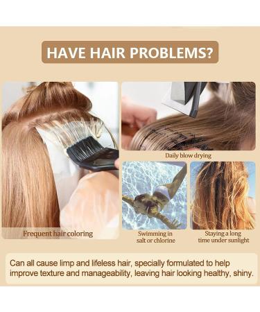 BROUYOUE PURC Magical Hair Treatment Mask Upgraded - Professional Hair Conditioner for Dry & Damaged Hair - 5 Seconds Repairs - 120ML 2PCS - Buy Online on GoSupps.com