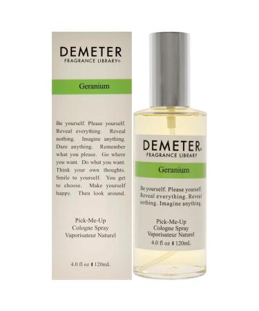 Demeter Geranium Cologne Spray for Women 4 Ounce 1 Fl Oz (Pack of 1) - Buy Online on GoSupps.com
