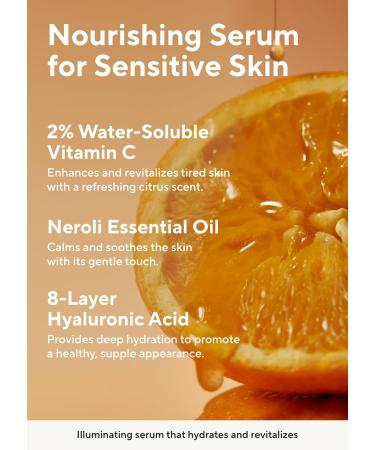 AROMATICA Glow Vita C Toning Serum - Orange & Neroli | Vitamin C Serum for Sensitive Skin | 30ml | Boost Radiance & Hydration - Buy Online on GoSupps.com