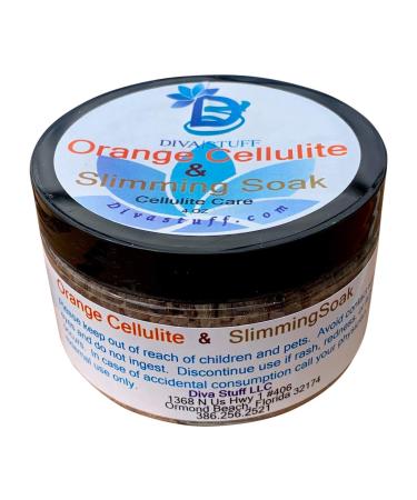 Cellulite Slimming Salt Bath Soak w/ Orange Polyphenols - 4oz Jar | Diva Stuff - Buy Online on GoSupps.com