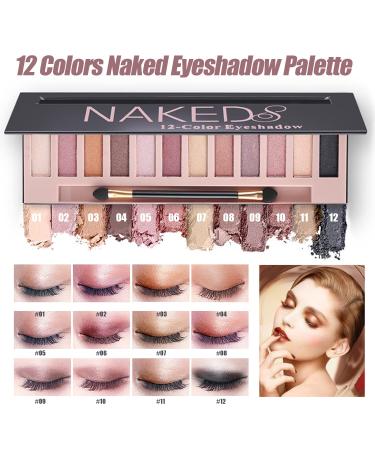 All-in-One Makeup Kit for Women & Teens | 12-Color Eyeshadow Palette Foundation Lipstick Set Eyebrow Soap & More | Perfect Gift Set - Buy Online on GoSupps.com