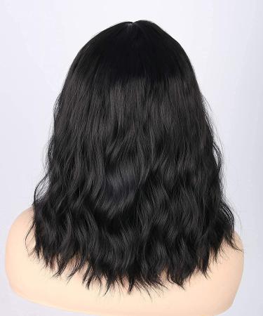 High-Quality Long Wavy Curly Black Wig for Women - Fashionable & Comfortable with Hair Net | International Shipping - Buy Online on GoSupps.com