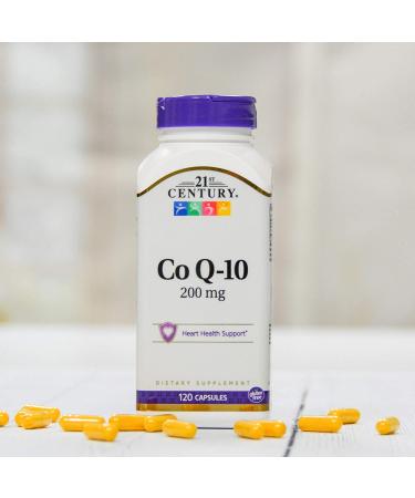 21st Century CoQ10 200 mg | 120 Capsules - Support Heart Health & Energy - Buy Online on GoSupps.com