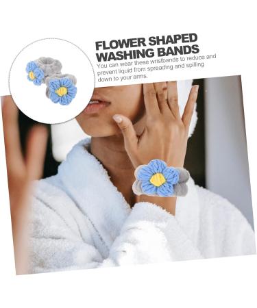 Healeved Face Wash Wrist Hair Band Spa Colored Wash Bands Absorbent Skin-friendly Wash Bands Supple Wash Band Home Wristband Womens Wristbands Soft Wrist Bands Micro Fiber Towel 6x5.5cm Grey - Buy Online on GoSupps.com