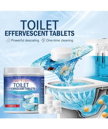 Toilet Cleaning Tablets - Auto Toilet Tank Cleaner with Eucalyptus Scent | Stain Removal Tablets and Bathroom Cleaners for Hotel Frifer - Buy Online on GoSupps.com