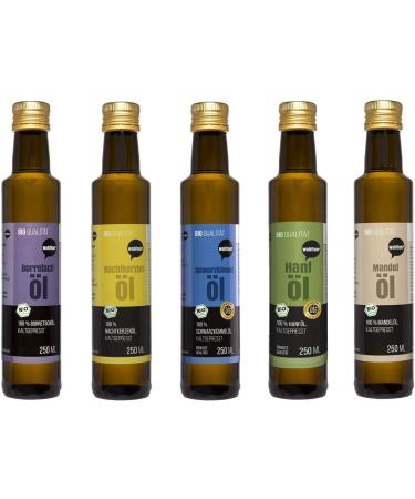  Wohltuer Wohltuer Pack of 2 bottles of organic borage oil 250 ml pressed and 100% pure Pure natural (500 ml total) - Buy Online on GoSupps.com