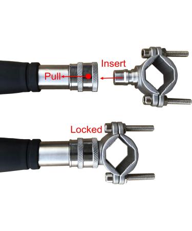 ODIER Hands Free Bike Dog Leash Fast Release Bicycle Dog Exerciser Leash 500-lbs Pull Strength (Adapter-Mount) - Buy Online on GoSupps.com