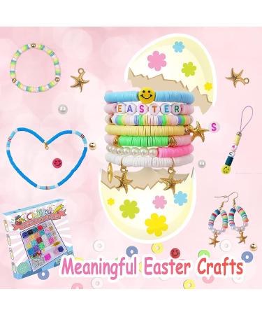 ChuYuKu Clay Bead Bracelet Making Kit for Kids & Teens - DIY Jewelry Supplies for Ages 6-18 - Perfect Gifts for Daughters, Friends & Sisters - Buy Online on GoSupps.com