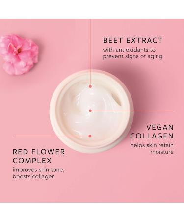 LAPCOS Red Collagen Hydrating Cream | Vegan Face & Neck Moisturizer for Plump Nourished Skin | Niacinamide Infused - 1.69 Fl Oz - Buy Online on GoSupps.com