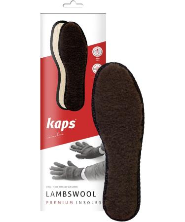 Buy Kaps Lambswool Winter Insoles | Warm & Cozy Boot/Shoe Inserts for Men & Women | Size US 8 / EUR 39 - Buy Online on GoSupps.com