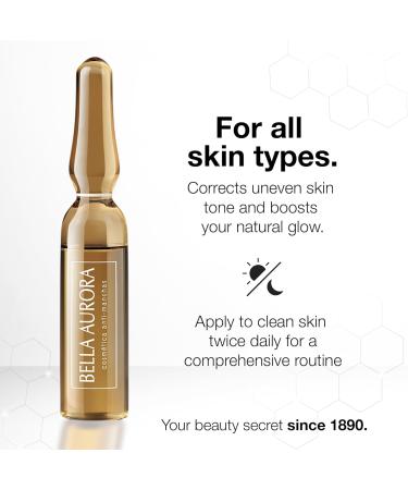 Bella Aurora Splendor Vitamin C + Hyaluronic Acid + Niacinamide Radiance and Antioxidant Serum Anti-Aging Serum in Ampoules Anti-Imperfections Anti-Wrinkles (5x2ml) - Buy Online on GoSupps.com