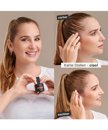 IMPERIO Root Powder - Hair Concealer for Hair Thickening for Women and Men Waterproof Hair Makeup for Concealing Roots - 4 g (Medium Blonde) - Buy Online on GoSupps.com