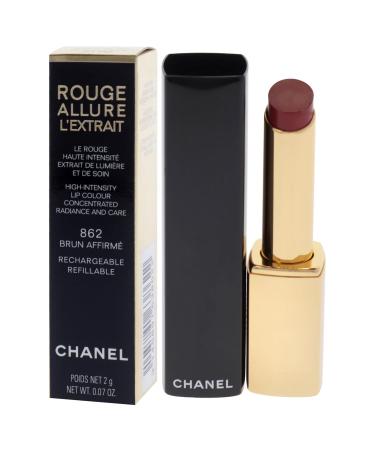 Chanel Rouge Allure Lextrait Lipstick 862 Brun Affirme - Refillable 0.07 oz for Women | International Shipping Available - Buy Online on GoSupps.com