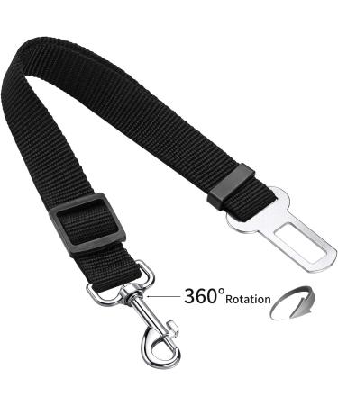 DoerSpace Pet Seat Bel 2 Pack Car Seat Safety for Dog Puppy Accessories Pet Car Seatbelt Safety with Adjustable Length and Nylon Fabric Upgraded Dog Car Harness - Buy Online on GoSupps.com