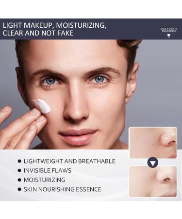 Men's BB Cream Foundation for Natural Look & Even Skin Tone - Conceals Blemishes & Imperfections - Tinted Moisturizer for Men and Women - Buy Online on GoSupps.com