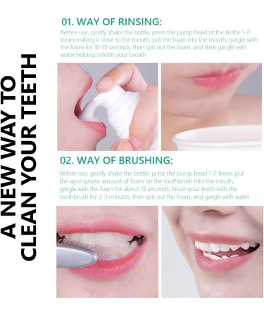 Probiotics Bright Whitening Teeth Mousse | Oral Repair Treatment & Whitening Mouthwash | 3PCs for Gum Health - Buy Online on GoSupps.com