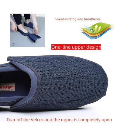 Diabetic Foot Shoes for Swollen Feet | Hallux Valgus & Gout Edema | Comfortable Men's Size 11.5 - Buy Online on GoSupps.com