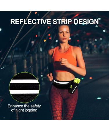 Buy Returning Belt for Cell Phone with Bottle Bracket - Fits iPhone 13 Pro Galaxy A31 Huawei | Jogging Hip Pocket Bag - Black - Buy Online on GoSupps.com