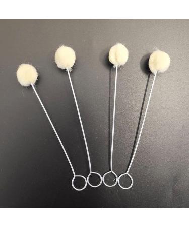 Haveratio Wool Daubers Brush Leather Dye Tool with Metal Handle Leather Dye Dauber Dyeing Applicator for DIY Crafts Project 150mm 10pcs - Buy Online on GoSupps.com