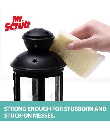Mr. Scrub 12 Pack All-Purpose Non-Scratch Kitchen Sponges - Ideal for Washing Dishes, Cleaning Kitchen and Bathroom - Premium Scrub Sponge and Scrubbers - Buy Online on GoSupps.com