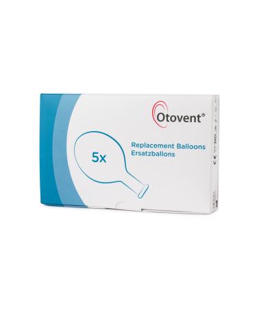 Otovent Replacement Balloons x 5. Treatment for Glue Ear Or Otitis Media with Effusion
