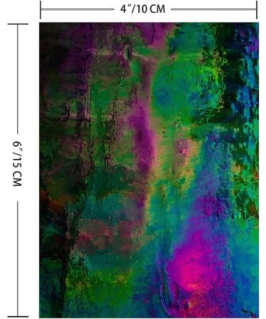 PALJOLLY 9 Sheets 4 x 6 inch Iridescent Stained Glass - Rainbow Colors for Mosaics & Hobby Projects - Buy Online on GoSupps.com