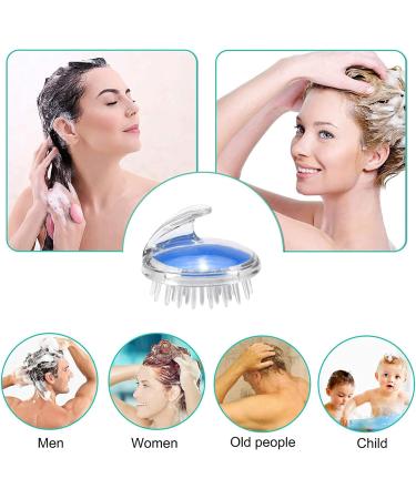 Buy Hair Growth Shampoo Brush - Blue Head Massage Tool for Health & Beauty - Buy Online on GoSupps.com