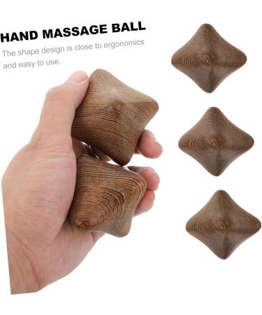 Buy BUIFULSIC 2S Wenge Health Ball - Hand Massage Device for Acupressure Finger Training & Thai Massage Tools - Buy Online on GoSupps.com