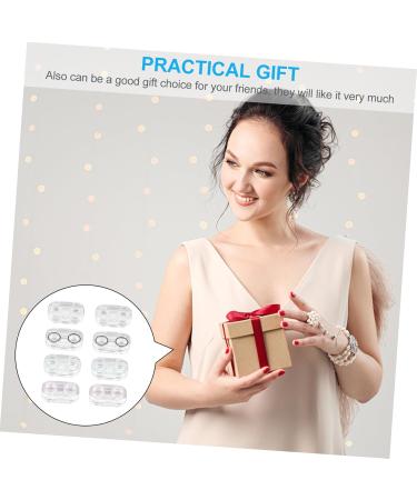 Gleavi Mirror 2 Sets - 8-Part Transparent Glasses Case & Portable Eye Care Container for Travel - Buy Online on GoSupps.com