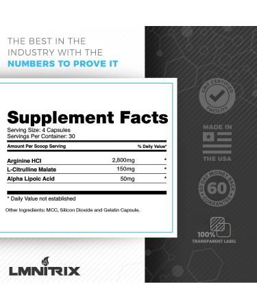 VEINZ Pills - Best Nitric Oxide Booster for Men & Women - L-Arginine L-Citrulline and ALA - Top Muscle Mass & Pump Supplement - 120 N.O. Capsules - Buy Online on GoSupps.com