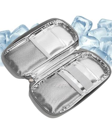 DEWIN Insulin Cooler Bag Portable Insulin Cooling Bag for Medicine | Refrigerated Insulin Bag (Green) - Perfect for Travel & Diabetes Care - Buy Online on GoSupps.com