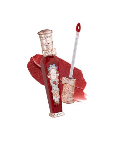Flower Knows Strawberry Rococo Cloud Lip Cream Matte Liquid Lipstick-Long Lasting&Highly Pigmented Lip Stain -Velvety Waterproof Lip Makeup for Girls&Women-0.12 Fl Oz 1 Count(S08 Velvet Redwood) 0.12 Fl Oz (Pack of 1) S08 Velvet Redwood