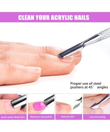 Bwetomk Cuticle Nipper Set Cuticle Cutter Trimmer and Cuticle Pusher Non-slip Handle Stainless Steel Nail Cuticle Scissors Clippers and Scraper Professional Manicure Pedicure Tool for Nail Art Spa - Buy Online on GoSupps.com