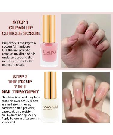 5 In 1 Nail Care Set Cuticle Care Set with Nail Strengthener Nail Hardener Clear Top Coat Nail Rescue Calcium Primer Hand & Nail Cream for Moisturize Thin Nails Growth Nail Repair Nail Care Kit - Buy Online on GoSupps.com