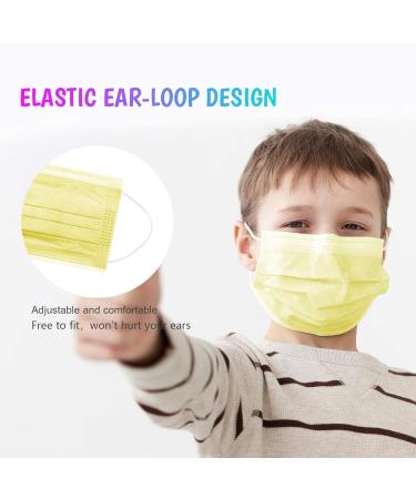 Taimu TM Kids Face Mask - Disposable, Colorful & Cute Protective Masks for Children - Anti Dust & Air Pollution Safety - Multicolor - Buy Online on GoSupps.com