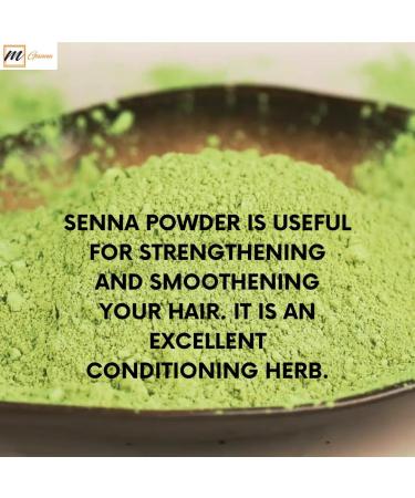mGanna 100% Natural Senna Powder 0.5 LBS / 227 GMS (Cassia Angustifolia) - Buy Online on GoSupps.com