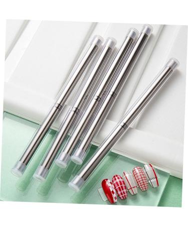 POPETPOP Nail Art Drawing Pen Gel Nails Polish Design for Nail Art Manicure Brushes for Nails Nail Diamond Pen Nail Art Pens Nail Dotting Pens Nail Art Supplies Eyeliner Brush Fine Metal 18x1cm As Shown 2 - Buy Online on GoSupps.com