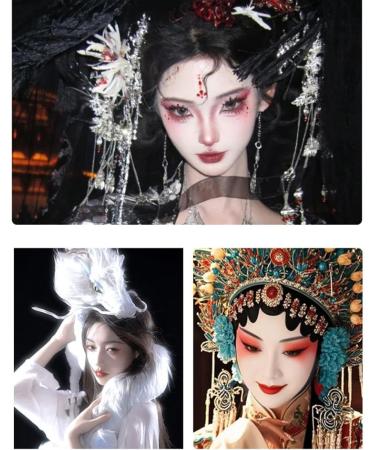  Berriphonia White Makeup Cosplay Foundation Cream Long-Lasting Stain-Resistant White Face Paint for Cosplay Stage Performance Party Adults Christmas - Buy Online on GoSupps.com