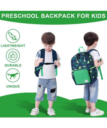 VASCHY Kids Dinosaur Backpack - Lightweight, Water Resistant for Boys and Girls - Buy Online on GoSupps.com