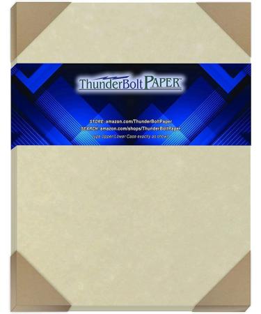 350 Natural Parchment 60 Text ( 24 Bond) Paper Sheets - 8.5 X 11 Inches Standard Letter|Flyer Size - 60 Pound is Not Card Weight - Vintage Colored Old Parchment Semblance 8.5x11 - 350 Sheets