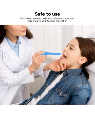 Buy Tongue Tip Trainer for Kids - 2 Pack Portable Plastic Tongue Depressors for Muscle Development - Buy Online on GoSupps.com