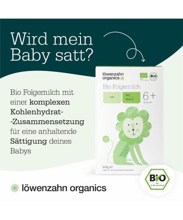 Dandelion Organics Bio Follow-Up Milk 6+ Months | Healthy Baby Milk Powder & Baby Food - Buy Online on GoSupps.com
