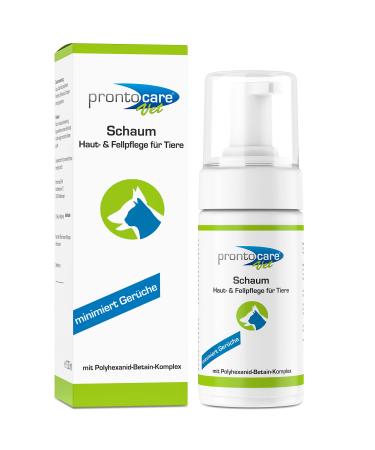 Prontocare - Vet Foam 100 ml Also ideal for cleaning the external ear canal of animals.