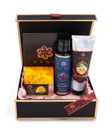 Panu gift set medium - relaxation gifts for women - Premium gifts for women beauty box - Wellnes set for women - high -quality birthday present including congratulations card - Buy Online on GoSupps.com