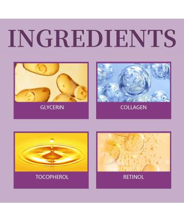 Retinol Serum for Face - Face Serum for Women - Anti-Aging & Anti-Wrinkle Serum - Hydrating Serum for Face - Serums Skincare - Moisturizing& Brightening - Buy Online on GoSupps.com