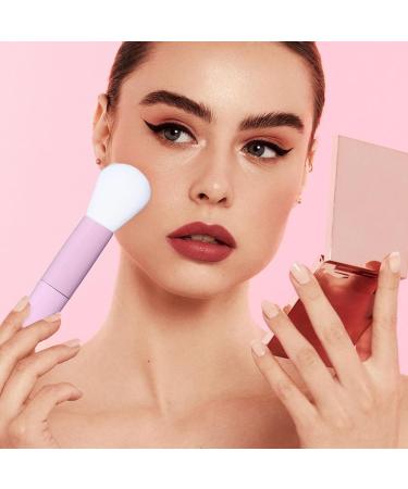 Nose Contour U Shaped Makeup Brush for Sculpting Defining 2 In 1 Contour Brush Soft Innovative Dual End Brush 6.9in - Buy Online on GoSupps.com